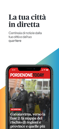 Android application PordenoneToday screenshort