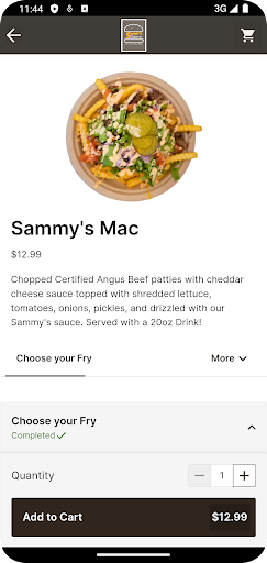 Sammys Sliders Screen 3