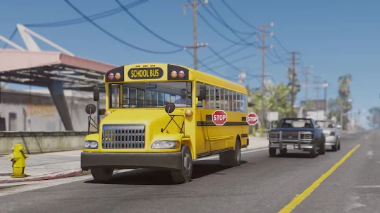 school bus driving Car Games