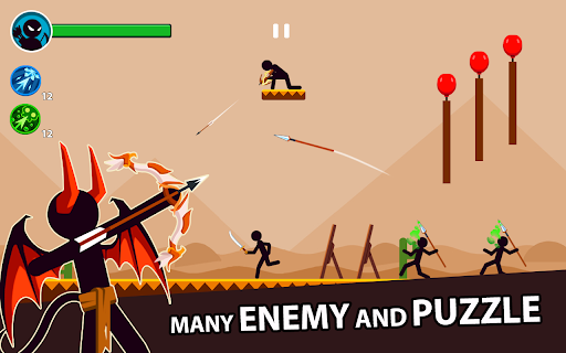 Stickman Archery Master-Archer Puzzle Warrior