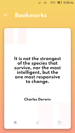 Inspiring Quotes Screen 3
