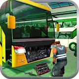 Bus Mechanic Workshop Sim icon