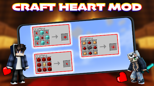 Craft Heart Mod for MCPE Screen 2