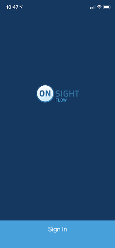 Android application Onsight Flow screenshort