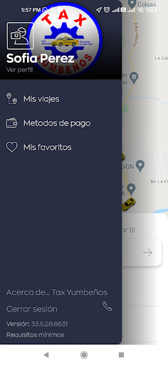 Supertaxi Yumbeños Screen 2