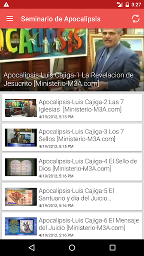 Android application Ministerio M3A screenshort