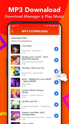 Free Mp3 Downloader - Download Mp3 music songsのおすすめ画像3