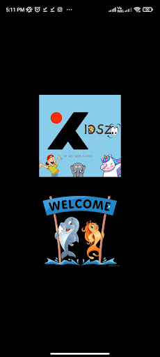 Android application kidzoo screenshort
