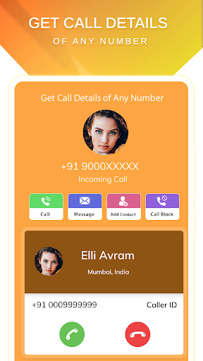 Call detail  Call History Any Number