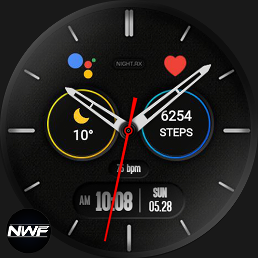 Night RX - watch face logo