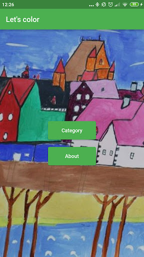 Android application Coloring book screenshort