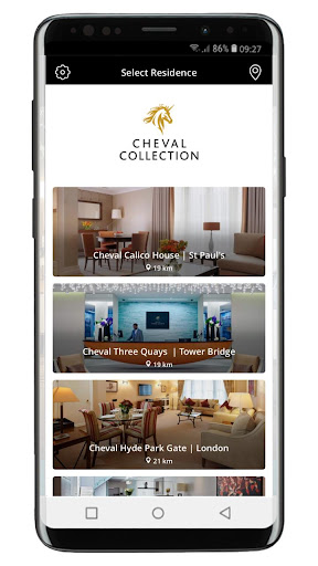 Android application Cheval Collection screenshort