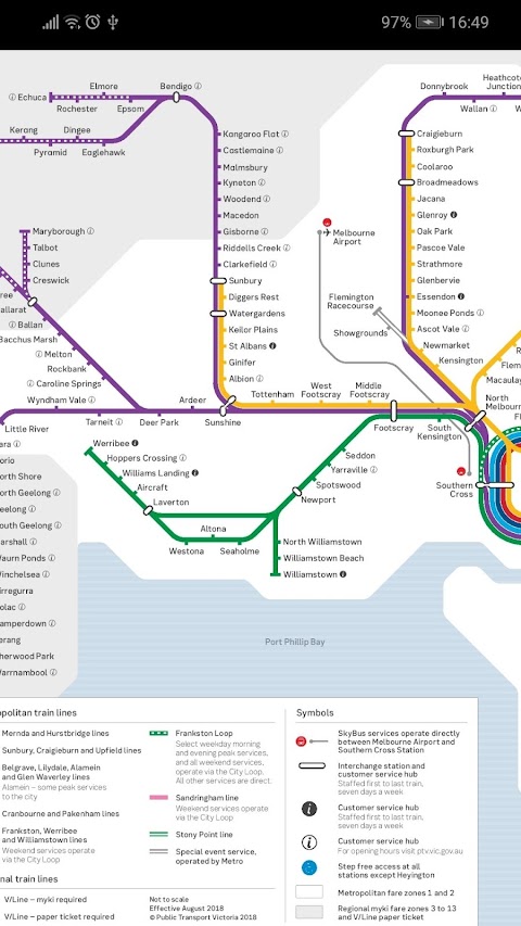 Melbourne Metro Mapのおすすめ画像2