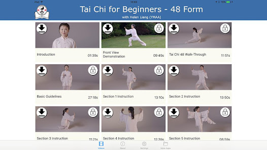 Captura de Pantalla 6 Tai Chi for Beginners - 48 For android