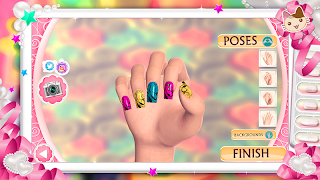 3D Nails Game Manicure Salon - Screenshot 1