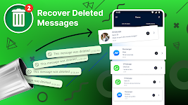screenshot of WA Deleted Messages Recovery