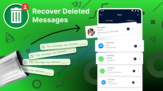 WA Deleted Messages Recovery  screenshots 1
