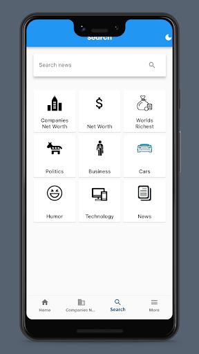 Android application ISFeed screenshort
