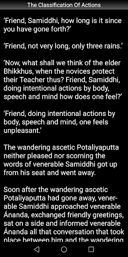 The Classification Of Actions Screen 3