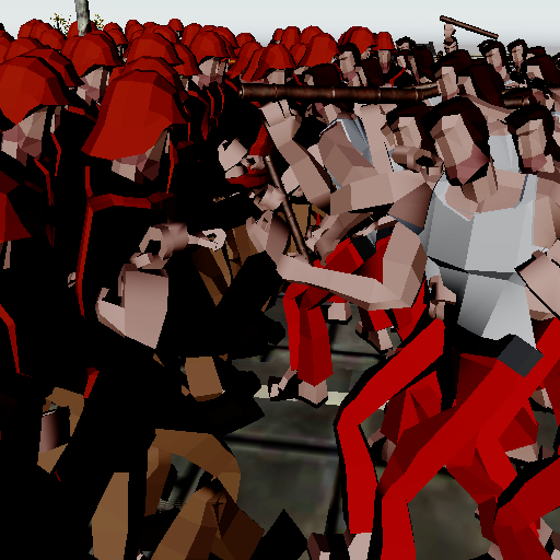 Battle Crowds running games logo