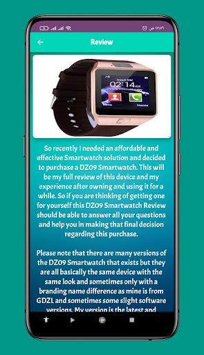 DZ09 Smart Watch Guide Screen 2