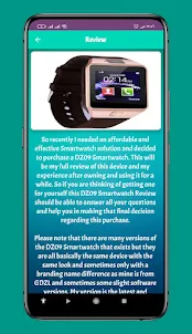 DZ09 Smart Watch Guide
