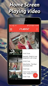 Floating Video Player For Mobi