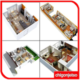 3D Small House Plans Idea icon
