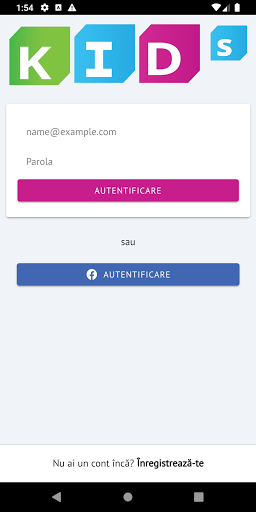 Android application KIDS Project screenshort