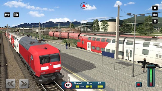 City Train Driver MOD APK Train Games (Unlock Trains/Levels) 5