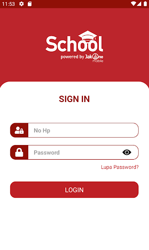 Android application JakOne School screenshort