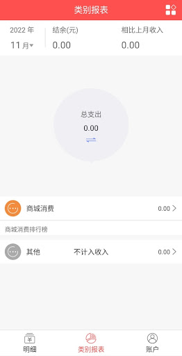 Accounting applet Screen 3
