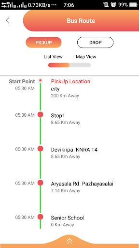 Nextop EmployeeApp Screen 3