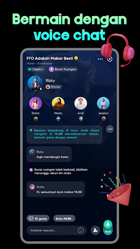 Aiko - ML Team Up & Voice Chat Screen 3