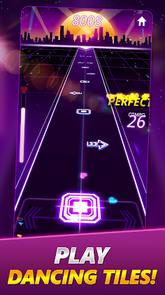 Dancing Tiles : EDM Rhythm Gam - Screenshot 1
