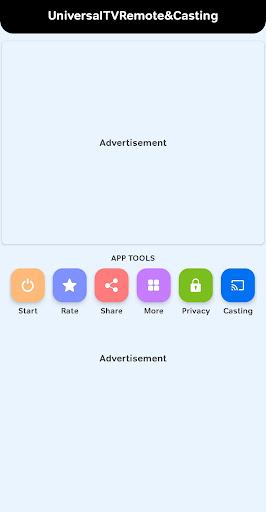 Android application Universal TV Remote Casting screenshort