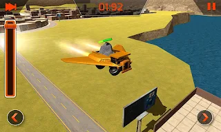 Flying Dump Truck Simulator - Screenshot 3