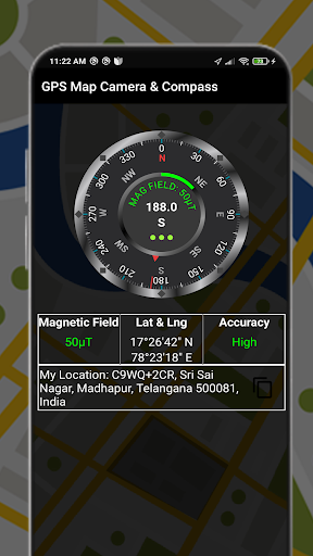GPS Map Camera & Compass Screen 2