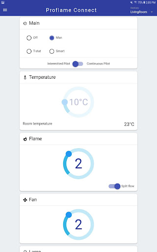 Proflame Connect Screen 3