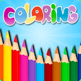 Kids Coloring Book Box icon