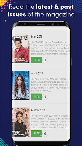 Android application Apparel screenshort