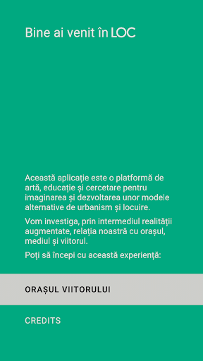 Android application LOC Cluj-Napoca screenshort