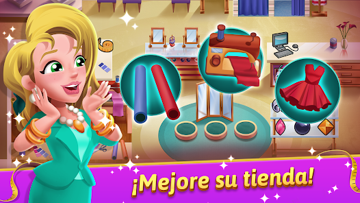 Captura 5 Fashion Salon Dash: Shop Game android