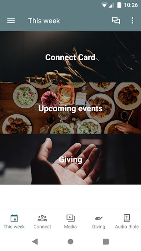 Android application Sammamish Hills Lutheran screenshort