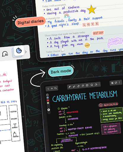 Screenshot of Noteshelf 3: Digital Notes