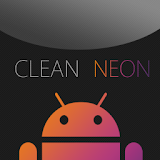 GO SMS Clean Neon Theme icon