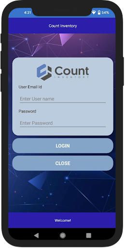 Android application Count Inventory for QuickBooks screenshort
