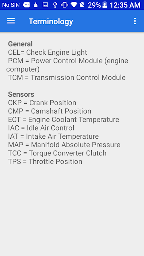 Jeep Cherokee Reference Screen 3