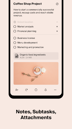Tweek: Minimal To Do List Screen 2
