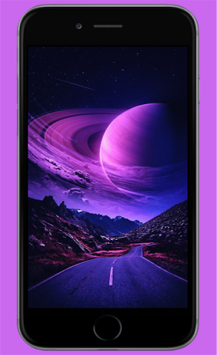 Purple Romantic Wallpaper Screen 2